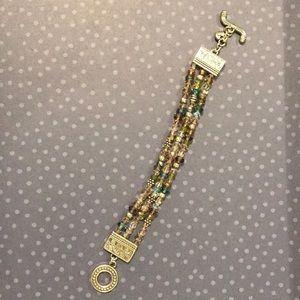 Brighton multicolored beaded bracelet